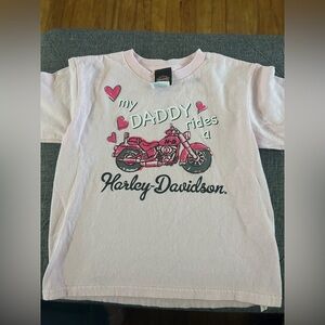 Toddler Girl’s Harley Davidson S/S T shirt Size 4T